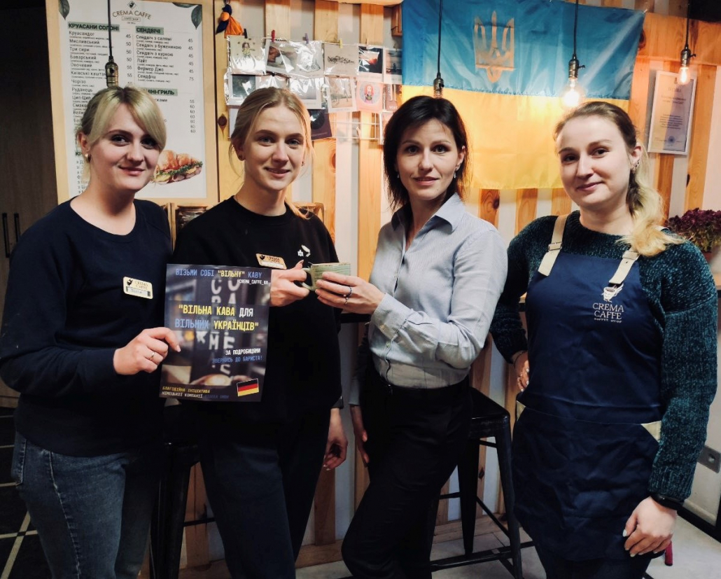 Kaffee verbindet Unsere Spendenaktion für die Ukraine